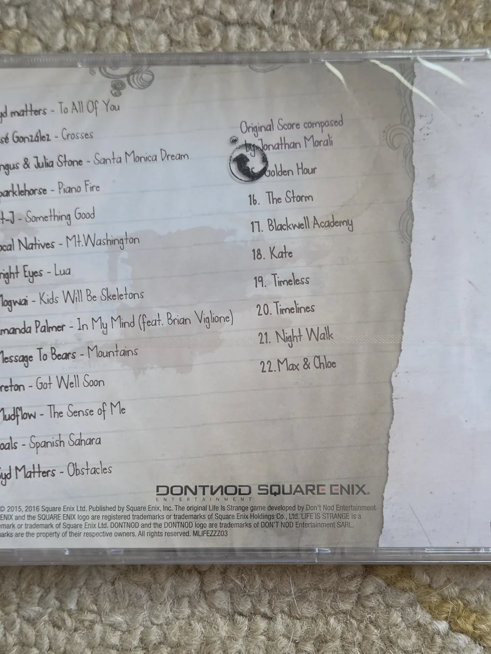 Life Is Strange & Before the Storm - Original Soundtracks CDs New